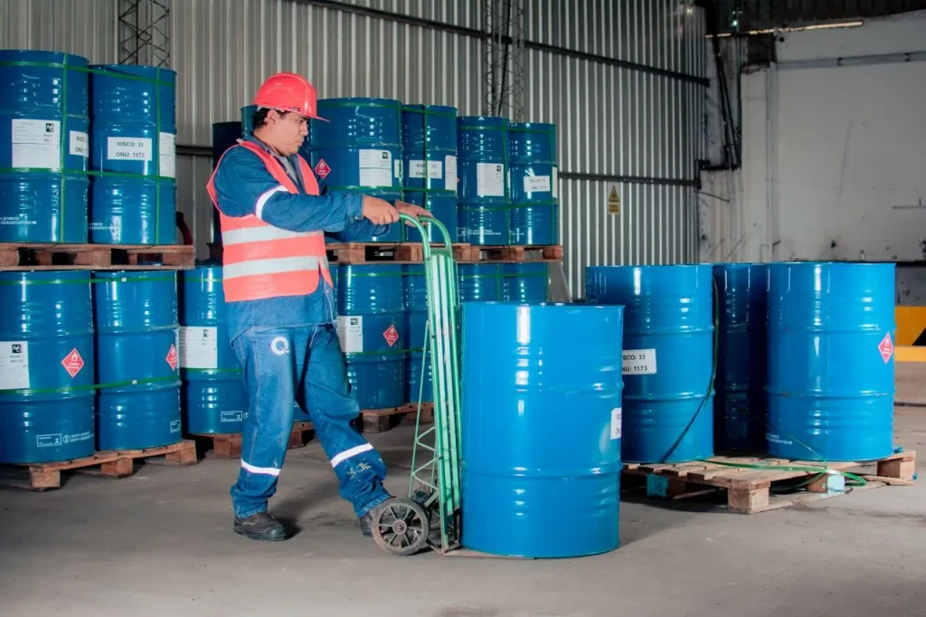 Large-scale concrete mixing operation supported by lignosulphonate admixtures for construction applications in Malaysia.